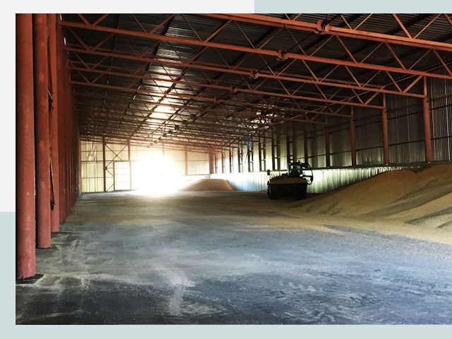 Строительство зернохранилищ в Иркутске