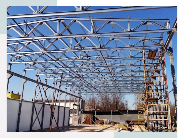 Строительство цехов в Иркутск от 625 руб. под ключ