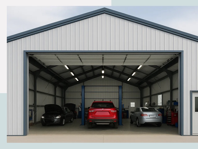 Ангары из сэндвич панелей от 625 руб. в Иркутск