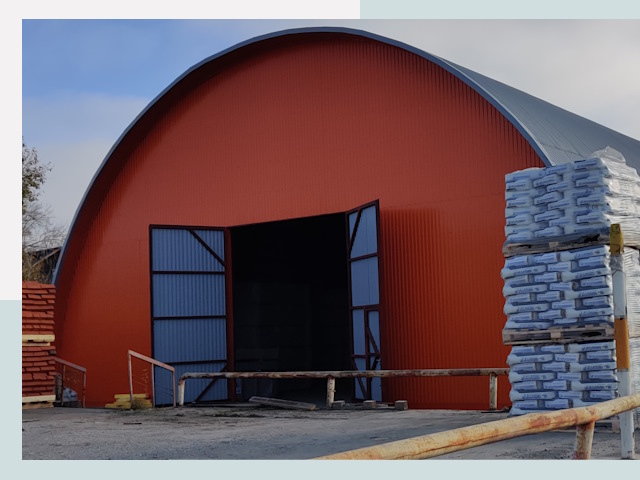 Полукруглые ангары по цене от 625 руб. в Иркутск