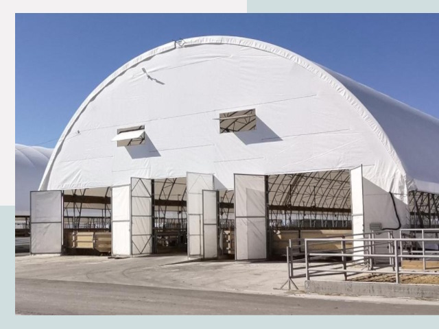 Тентовые ангары по цене 625 руб. в Иркутск