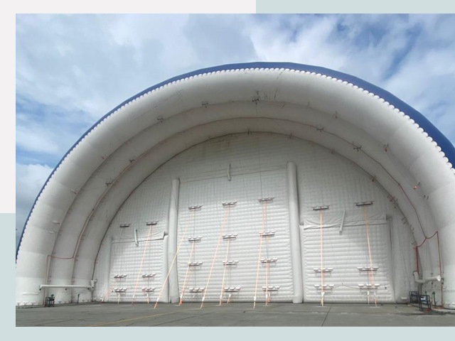 Пневмокаркасные ангары от СтальСтрой-Ркт по цене от 625 руб.