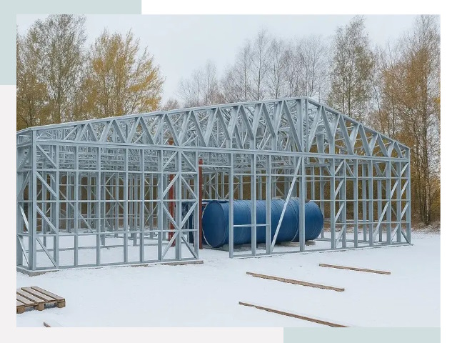 Металлические ангары в Иркутске