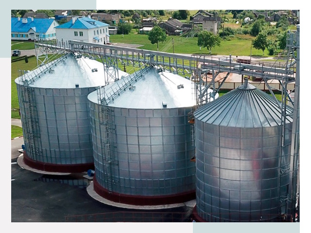 Металлические силосы в Иркутске