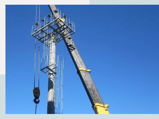 Монтаж осветительных мачт в Иркутск от 625 руб.