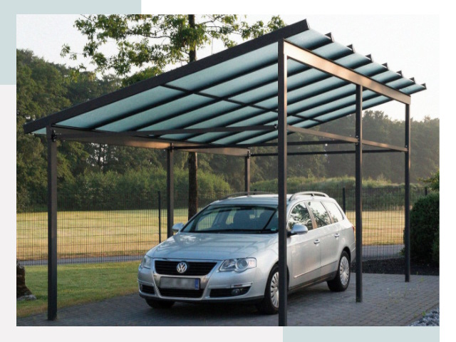 Навесы для автомобилей в Иркутске