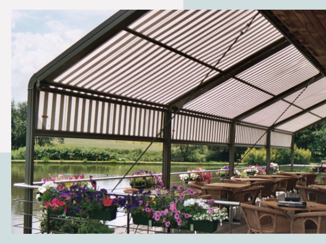 Элегантные навесы для кафе от 625 руб в Иркутск