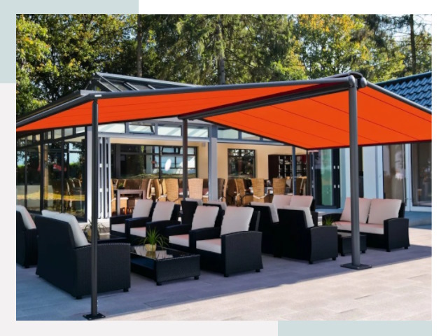 Навесы для кафе и ресторанов в Иркутске