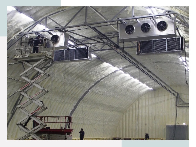 Оснащение ангаров в Иркутске