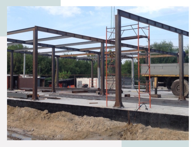 Фундамент для ангаров в Иркутске