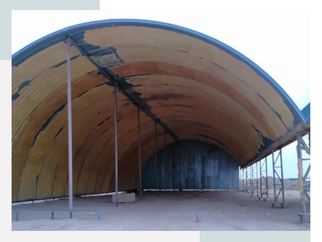 Реконструкция ангаров в Иркутске