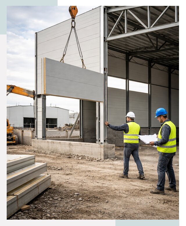 Склад из сэндвич панелей под ключ в Иркутске от 9898 р. | СтальСтрой-Ркт