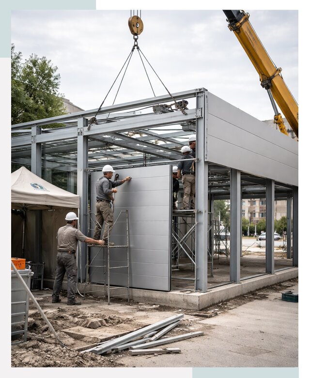 СтальСтрой-Ркт: торговый павильон под ключ в Иркутске от 36467 р.