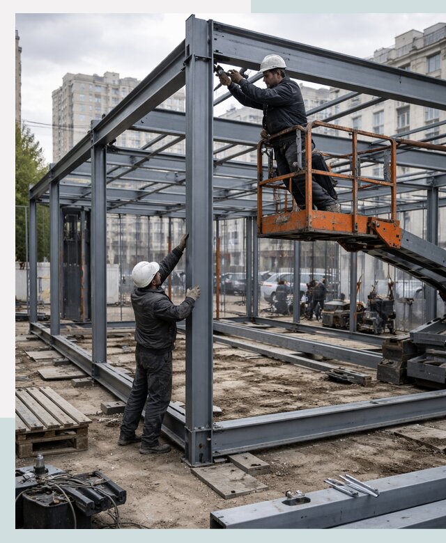 Строительство и монтаж торговых павильонов под ключ в Иркутске