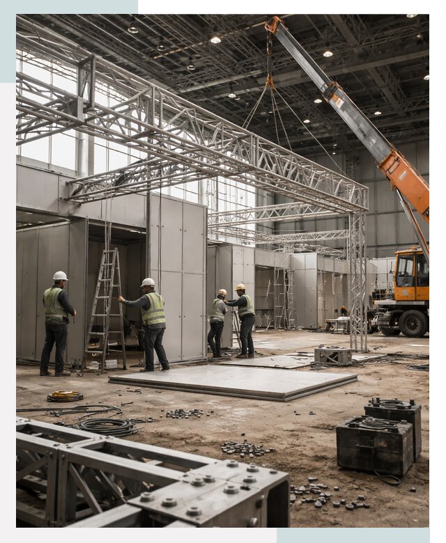 Строительство выставочных павильонов в Иркутске от 36467 р.| СтальСтрой-Ркт