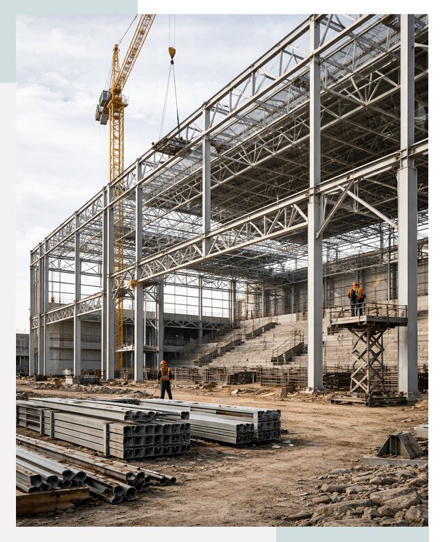 Строительство спортивных комплексов в Иркутске от 31257 р. | СтальСтрой-Ркт